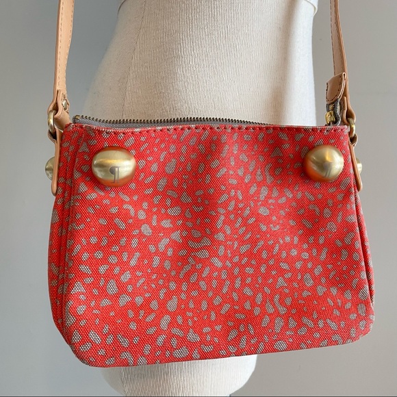 Anthropologie Handbags - Anthropologie Pilcro and the Letterpress Crossbody Bag Purse Canvas